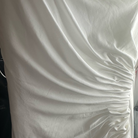 (128) ❤️ NWT Mac Duggal FOLDOVER OFF-THE-SHOULDER SLIT GOWN #26517 - Picture 5 of 6